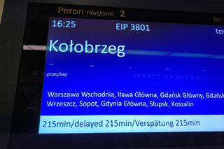 Opóźnienia pociągów na Dworcu Centralnym