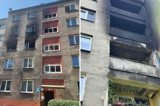Śmiertelna ofiara pożaru w bloku w Chorzowie. Kilka osób w szpitalu 