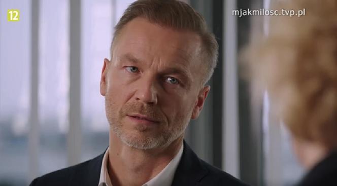 M jak miłość odc.1718. Andrzej Budzyński (Krystian Wieczorek), Marta (Dominika Ostałowska)