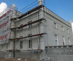  Pałac w Posadzie w trakcie remontu (2022 r.)