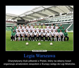 Memy po meczu Legia Warszawa - St. Patrick's Athletic