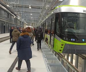 Otwarcie nowej zajezdni tramwajowej oraz pierwsza przejażdżka nową linią tramwajową na Pieczewo