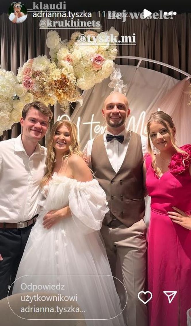 Gwiazdy Rolnika, co szuka żony, olśniewały na ślubie Klaudii i Walentyna! To nie tylko Marta Manowska. Tak wyglądali