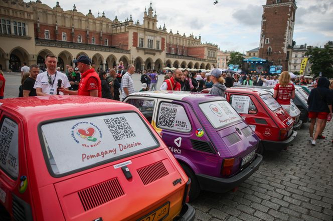 Finał Wielkiej Wyprawy Maluchów na Rynku w Krakowie