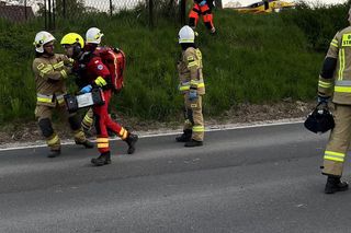 Wybuch w remizie pod Krakowem. Wśród rannych jest sześcioro dzieci