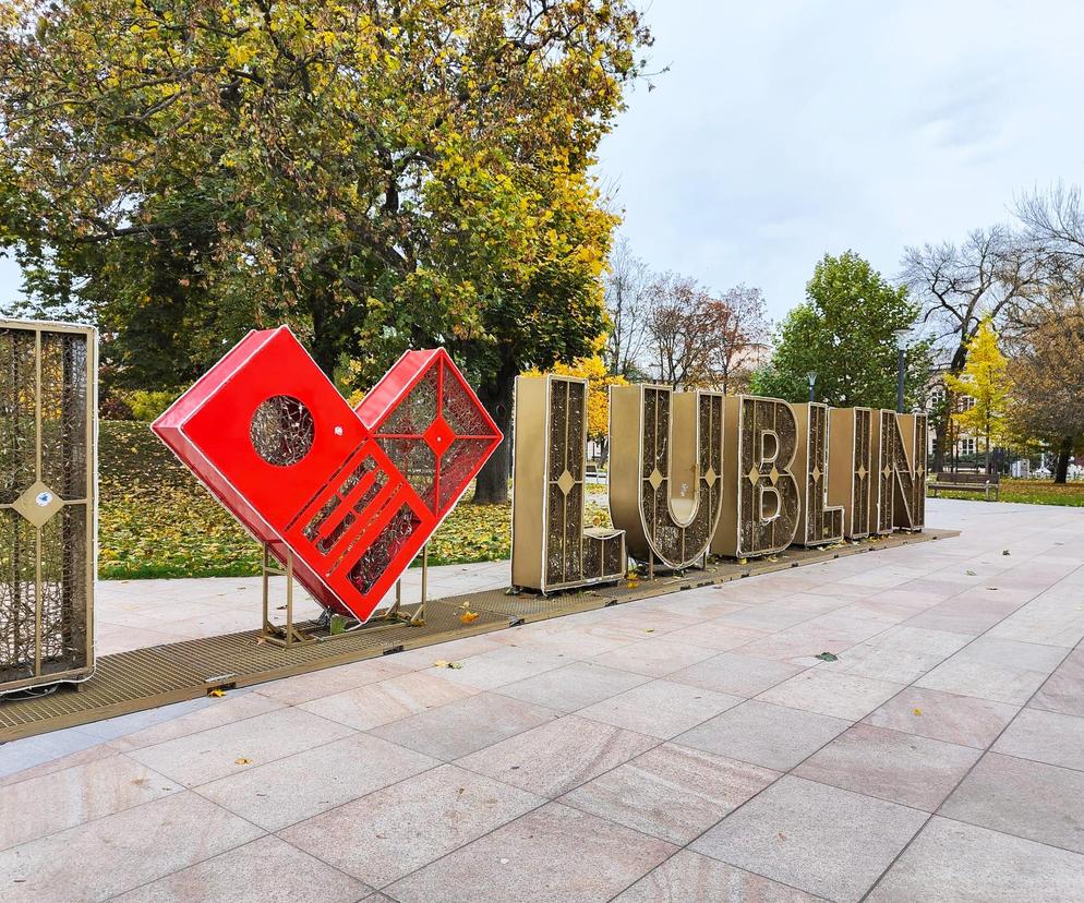 Napis I LOVE LUBLIN przejdzie renowację