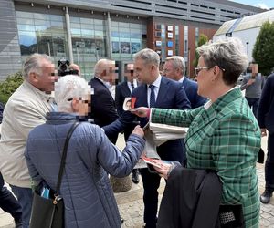 Wicepremier K. Gawkowski wspierał w Bydgoszczy Rafała Trzaskowskiego