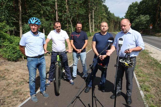 Otwarcie ścieżki rowerowej Biały Bór - Wałdowo Szlacheckie- Ruda.