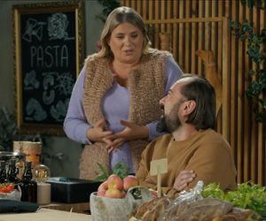 Barwy szczęścia, odcinek 3167. Aldona (Elżbieta Romanowska), Borys (Jakub Wieczorek)