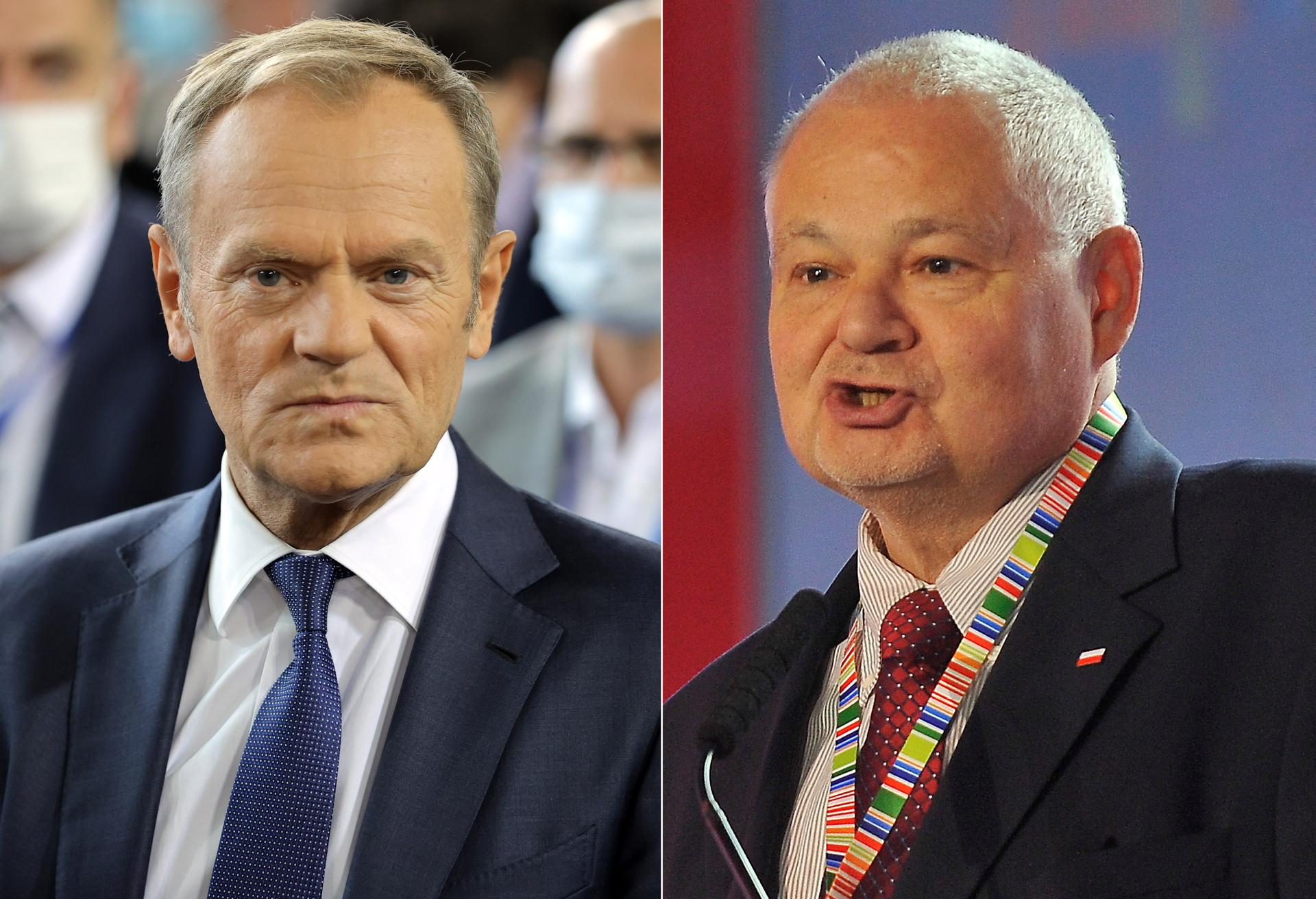 Konflikt Tusk gegen Glapiński.  Glapiński schlägt Tusk: Er will die PiS-Regierung stürzen und den Euro in Polen einführen
