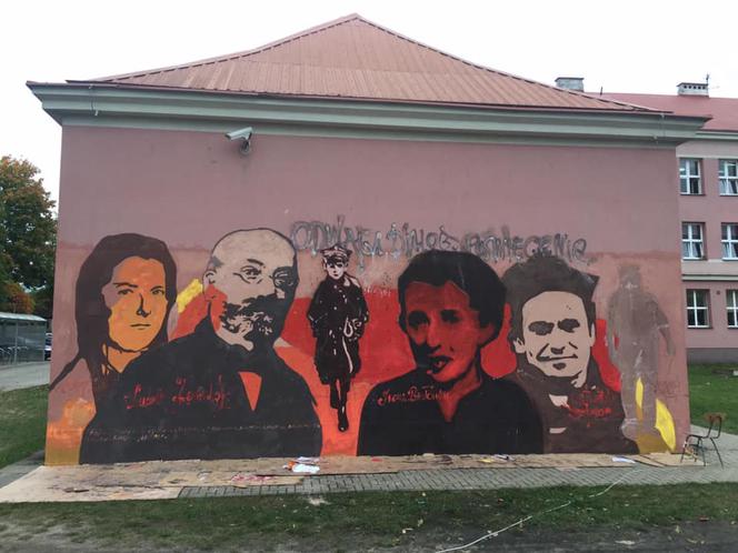 Kolejny niezwykły mural w Białymstoku. Zobacz, kogo przedstawia [ZDJĘCIA]