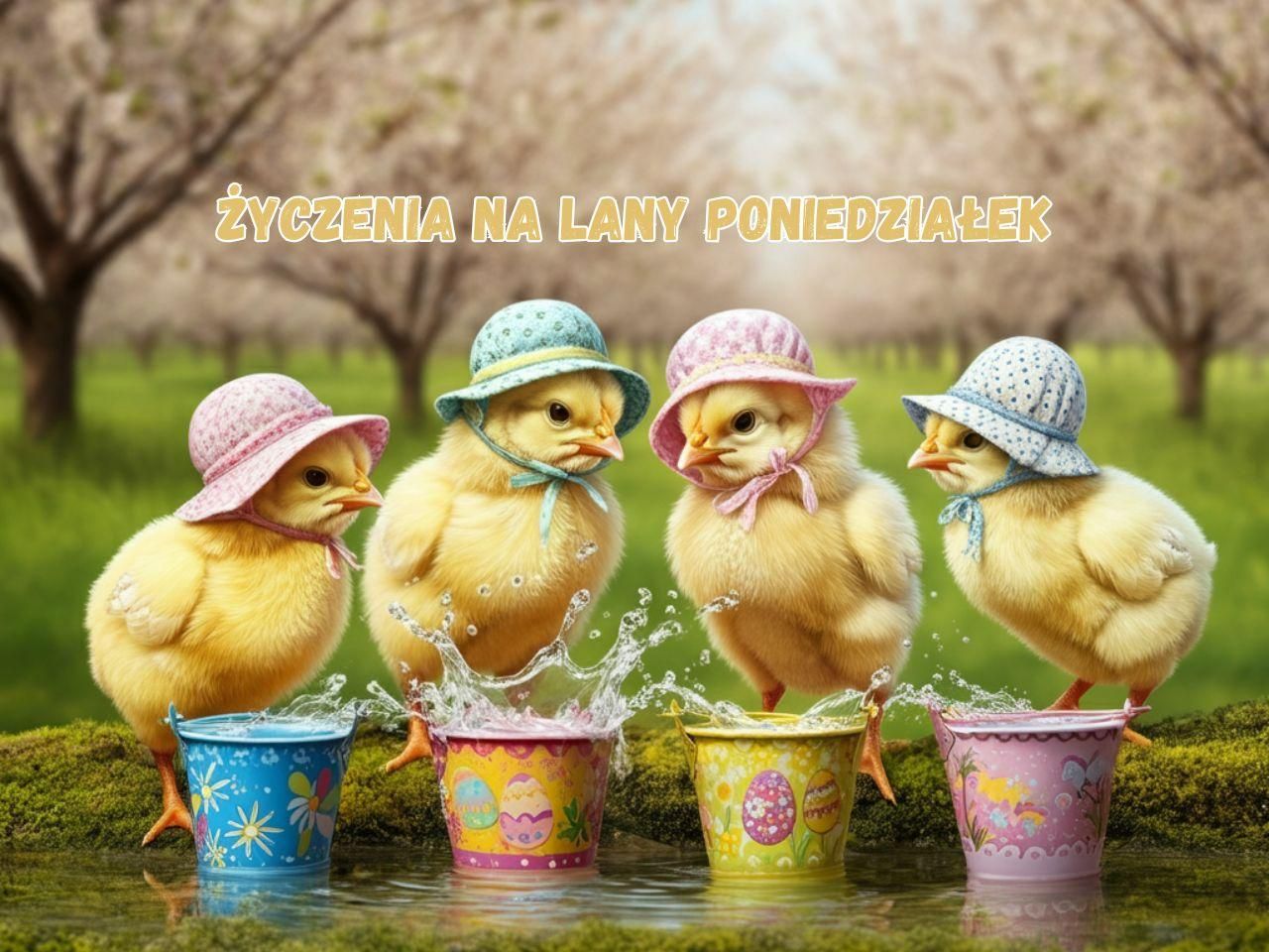 Życzenia na Lany Poniedziałek 2025. Zabawne i miłe wierszyki na śmigusa