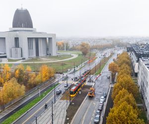 Tramwaj do Wilanowa w Warszawie