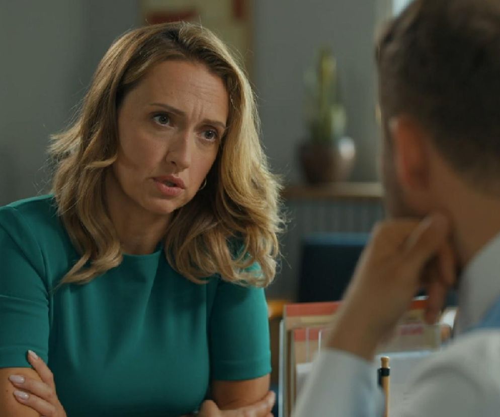 Barwy szczęścia, odcinek 3137. Asia (Anna Gzyra), Klemens (Sebastian Perdek)