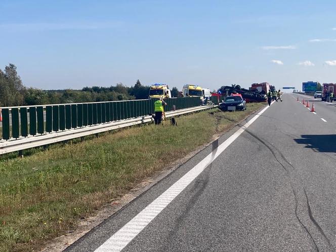 Śmiertelny wypadek na A4 na Podkarpaciu
