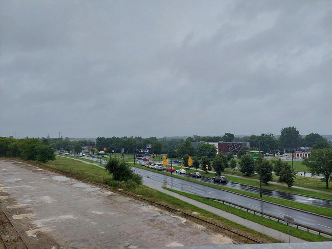 Strajk kolejarzy Bydgoszcz 28.07.25
