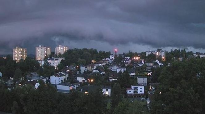 Gwałtowne nawałnice nad woj. śląskim