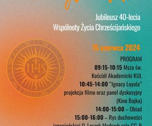 Jubileusz 40-lecia Wspólnoty Życia Chrześcijańskiego w Lublinie [AUDIO]