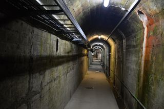 Wnętrze zapory Solina