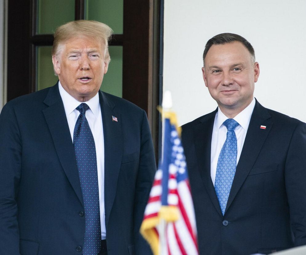 Plan Dudy na sprowadzenie Trumpa do Polski 