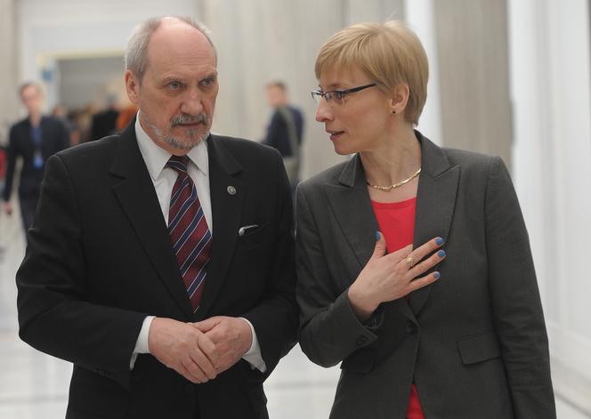 Antoni Macierewicz i Beata Gosiewska