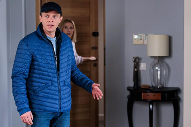 Na Wspólnej odc. 3621: Kamil (Kazimierz Mazur), Elżbieta (Paulina Chapko)