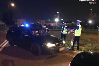 Szybkie samochody stanęły do nielegalnego wyścigu w Katowicach. Interweniowała policja [ZDJĘCIA, WIDEO]