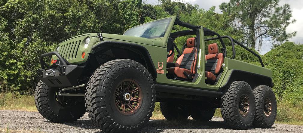 Jeep Wrangler 6x6 Bruiser Conversions