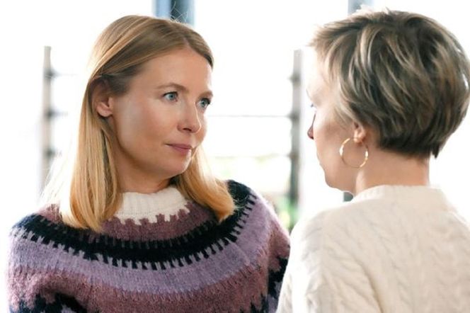 Barwy szczęścia, odcinek 3215. Dominika (Karolina Chapko), Sonia (Weronika Nockowska))