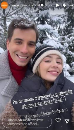 Barwy szczęścia. Tomasz Kępski (Jakub Sokołowski), Oliwka (Wiktoria Gąsiewska)