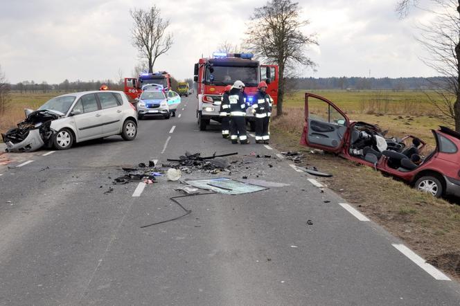 Wypadek na trasie Biała Piska - Drygały. Ranny mały chłopczyk. Policja wyjaśnia szczegóły zdarzenia [ZDJĘCIA]