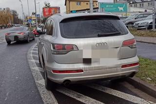 Tak zaparkował luksusowe auto w centrum Wrocławia. Mandat i 8 punktów karnych