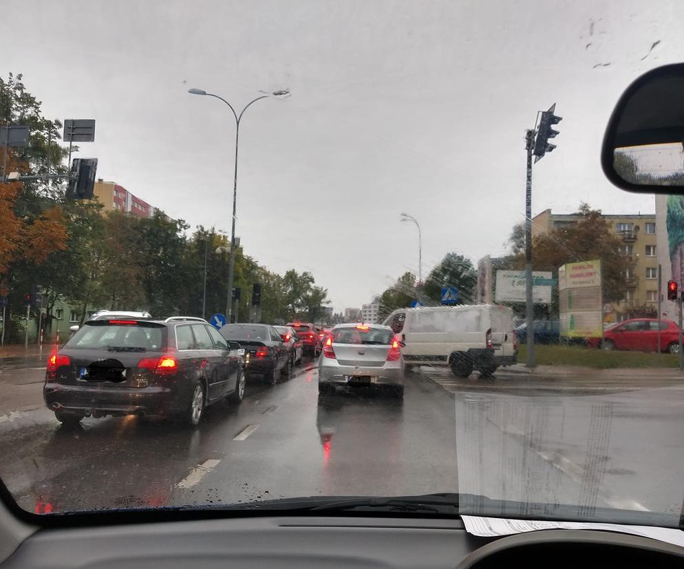 Białystok. Ogromne korki w całym mieście! [ZDJĘCIA]