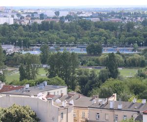 Panorama Lublina z najwyższego punktu widokowego w mieście - Wieży Trynitarskiej