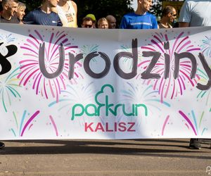 Spotykają się co sobotę i biegają - i tak już od 8 lat! Kaliski PARKRUN ma urodziny