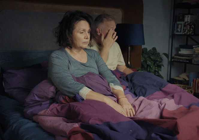 M jak miłość, odcinek 1851. Marysia (Małgorzata Pieńkowska), Artur (Robert Moskwa)