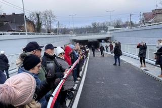 Tunel pod torami w Sulejówku
