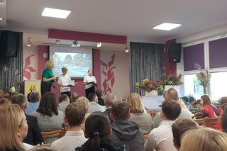 Ogród sensoryczno- naukowy przy SP nr 10 w Zamościu