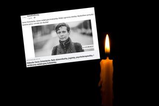 Polskie media w żałobie. Nie żyje 42-letnia dziennikarka. Daria Dziewięcka walczyła z chorobą nowotworową