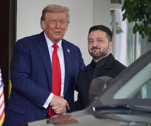 Trump i Zełeński w Białym Domu
