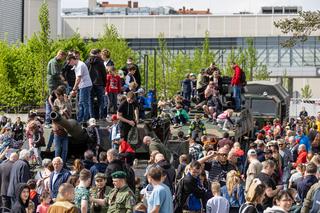Wystawa sprzętu wojskowego z okazji 25. rocznicy przystąpienia Polski do NATO
