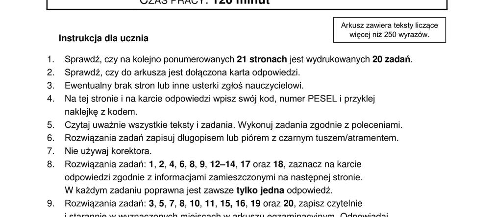 Próbny egzamin ósmoklasisty 2021: Język polski. Odpowiedzi i arkusze sprawdzisz tutaj