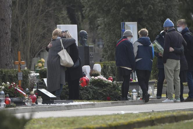 Płakali nad grobem Pawła Królikowskiego