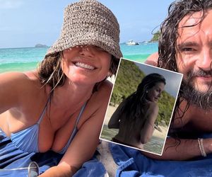Heidi Klum ma 52 lata. Odziana TYLKO w dół od bikini rzuciła się do wody