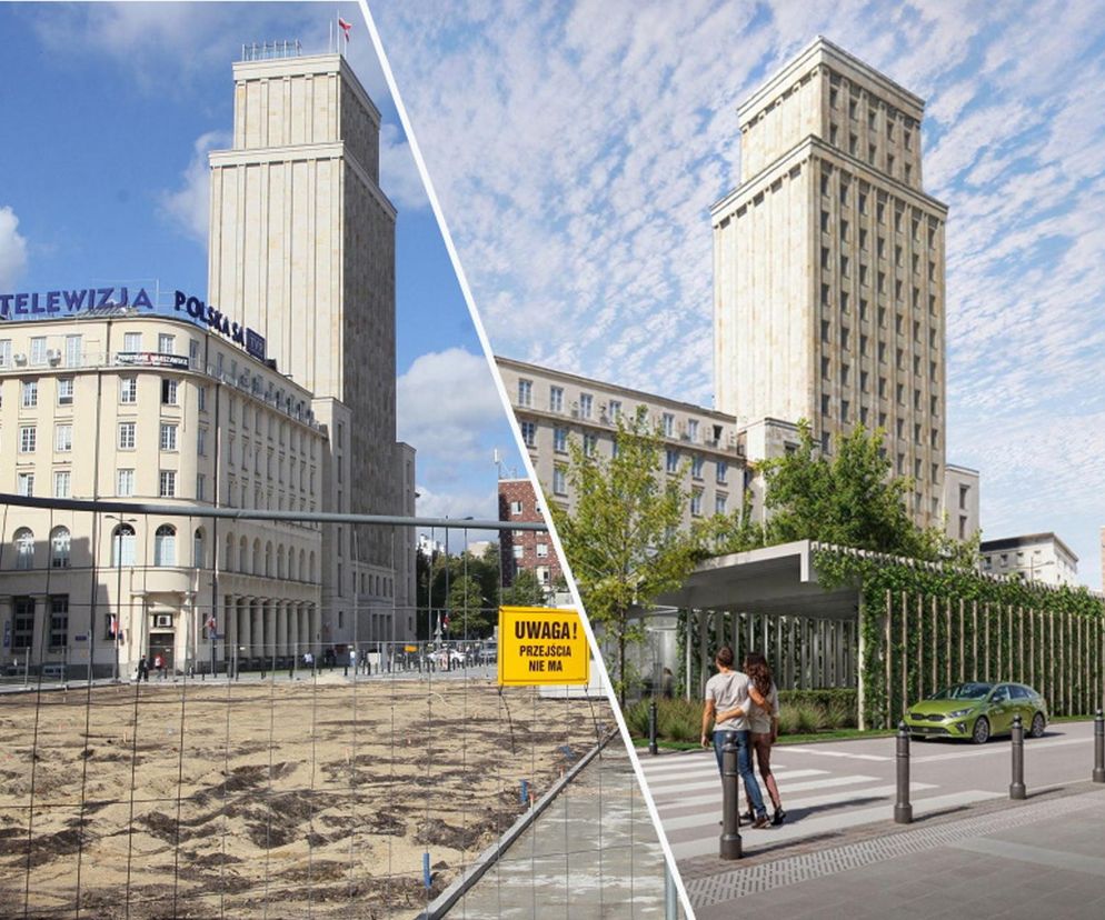Dziesiątki drzew, alejki, ogród muzyki. Zielony plac powstaje w samym centrum Warszawy