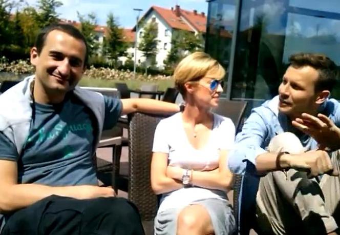 Pierwsza miłość. Misiek Koterski, Urszula Dębska, Mateusz Banasiuk