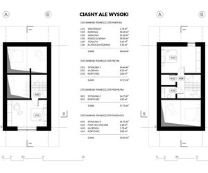 Mały dom od BXB Studio - Ciasny, ale wysoki