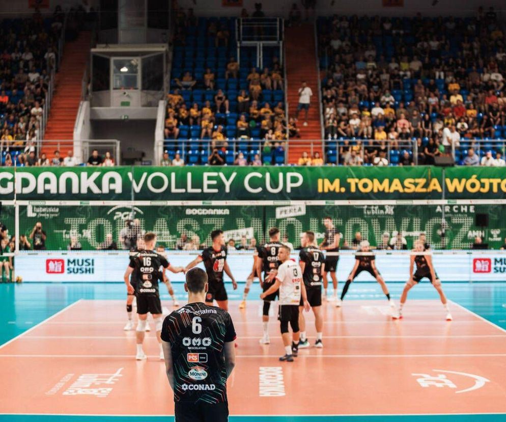 Lublin - przygotowania do Bogdanka Volley Cup im. Tomasza Wójtowicza