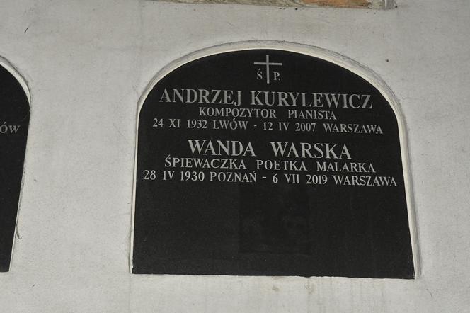 Grób Wandy Warskiej