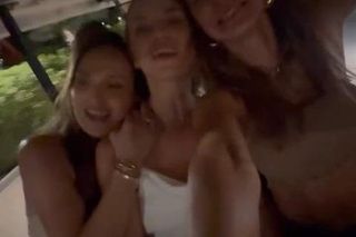 Szampańska noc WAGs w Turcji! Anna, Marina i Julia pokazały, jak się bawi elita